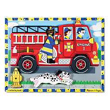 Melissa & Doug Fire Truck Chunky Puzzle   Melissa & Doug   Toys R 