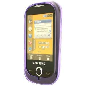   Purple Hydro Gel Case for Samsung Genio Touch S3650 Electronics