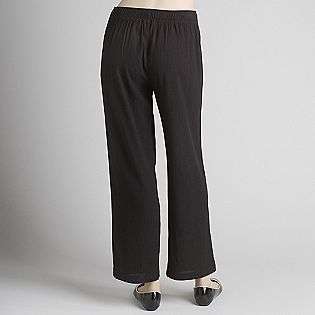 Womens Pull On Pants   Petite  Sag Harbor Clothing Petite Pants 