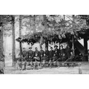  1864 American Civil War Union Soldiers [8 x 12 Photograph 