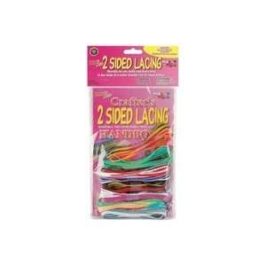   Duo 2 sided Plastic Lacing 200 Feet 2 Sided 3 Pack 