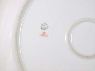 Antique Limoges Porcelain Charger Plate Platter JPL Jean Pouyat Floral 