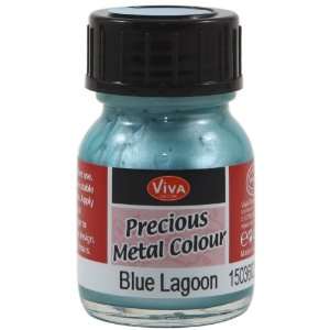  Viva Decor 25ml Precious Metal Color, Blue Lagoon Arts 