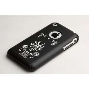   Case   Black with Face Tattoo (Cozip Brand) Made in Korea Electronics