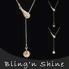 Swarovski Crystal Disco Ball Necklace AB Clear New Pendent Chain 