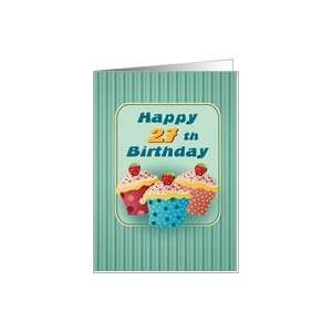  27 years old Cupcakes Birthday Greeting Cards Card Toys 