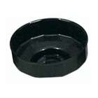 Lisle Corp. End Cap Oil Filter Wrench 80mm 15 Flutes   LIS54720