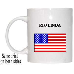  US Flag   Rio Linda, California (CA) Mug 