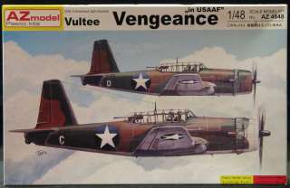 48 AZ Models VULTEE VENGEANCE in USAAF SERVICE  