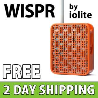 Iolite Wispr Vaporizer Pumpkin Orange portable + FREE 2 day Air 