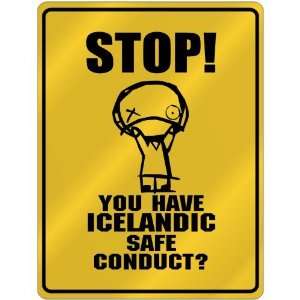  New  Stop   You Have Icelandic Safe Conduct  Iceland 
