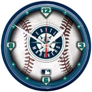  MLB Seattle Mariners Clock Logo