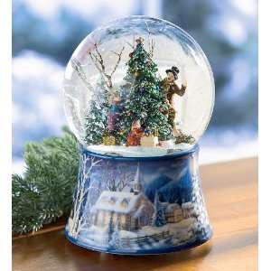    Up Musical Christmas Tree GlitterdomeTM Snow Globe