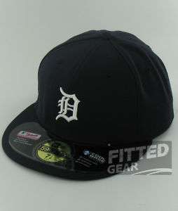   Detroit TIGERS HOME Game New Era 59Fifty Fitted MLB Hats Caps  