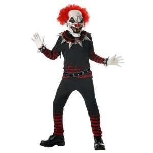  Lets Party By California Costumes Evil Clown Child Costume 
