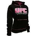 THROWDOWN UFC MMA Cable Cotton Wings Hooded Casual Womens Hoodie 