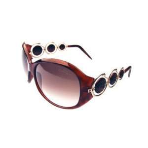Roberto Cavalli Blenda 440s Brown Gradient/tortoisegold Sunglasses