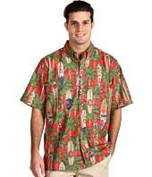   Spooner   Hawaiian Christmas 2011 Button Down Placket Front S/S Shirt