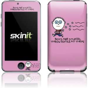  Skinit Throw Rocks at Boys Vinyl Skin for iPod Touch (2nd 