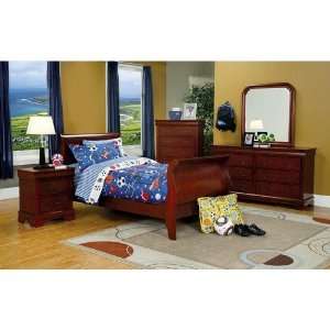 Wildon Home Caney Bed in Cherry   California King