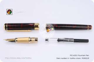 Picasso Fountain Pens PS902 GENTALMAN Agate Red GT NEW  