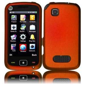  Orange Hard Case Cover for Motorola EX124G EX128 EX128G 