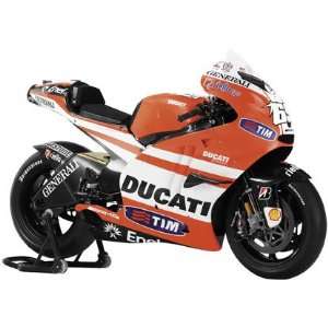   12 Scale Die Cast Ducati MotoGP Nicky Hayden Bike Red Toys & Games