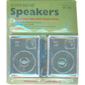   Speakers Personal Dynamic Mini Stereo Speaker System Electronics