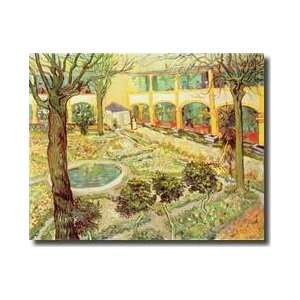  The Asylum Garden At Arles 1889 Giclee Print