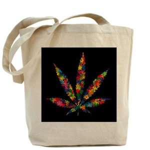  Tote Bag Marijuana Flowers 60s 