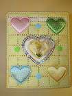 New DISNEY Yellow TINKER BELL Pastel HeartsTissue Box Cover Cute for 