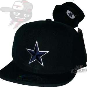  Dallas Cowboys Lone Star Black Snapback Hat Cap Sports 