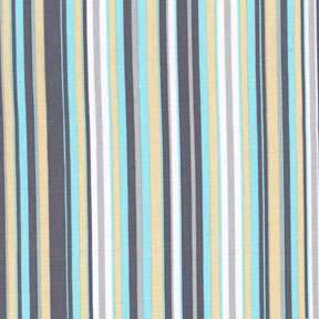 Michael Miller Play Stripe Sea Cotton Fabric by yard  