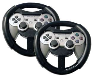 NEW 2x Racing Wheel for PS3 Wireless Controller  