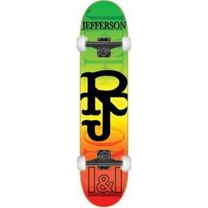    Jefferson Roots   7.75 Rasta w/Black Trucks