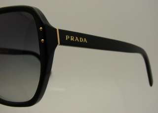 Authentic PRADA Black Sunglasses 16M 16MS   1AB3M1 *NEW*  