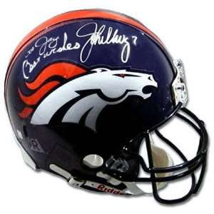  John Elway Denver Broncos Autographed Pro Helmet 