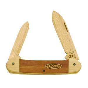  Cutlery CA12131C Case Wooden Canoe Knife Kit, Brown