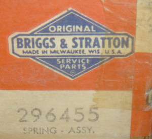 Briggs Stratton *OEM* Starter Recoil Assembly pt # 296455 *NEW* B5 