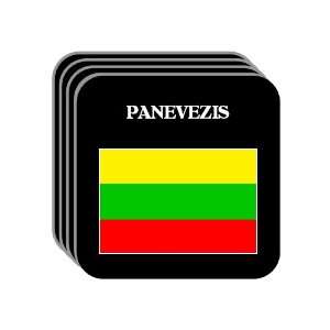  Lithuania   PANEVEZIS Set of 4 Mini Mousepad Coasters 