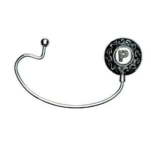  Monogram Initial Purse Hook   P 