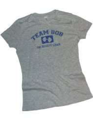 Team Bob    The Biggest Loser Crop Sleeve Fitted Juniors T Shirt