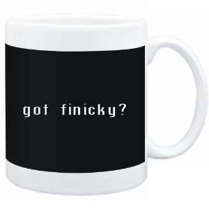 Mug Black  Got finicky?  Adjetives 