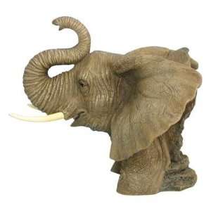  Elephant head figurine