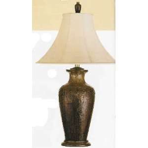    Reliance Lamp 5451 Faux Wood Porcelain Table Lamp