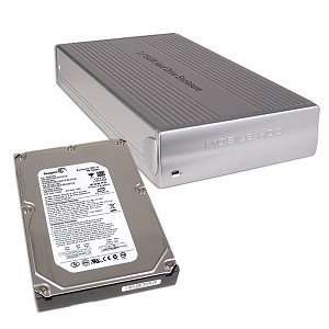  750GB USB 2.0 Aluminum External SATA Hard Drive Kit 