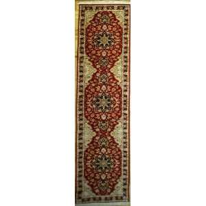    2x9 Hand Knotted Tabriz Persian Rug   27x911