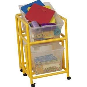  Giant Tub Storage with 2 Tubs with Casters, Storage Trays 