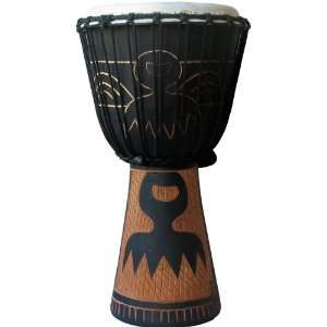  Duafe Djembe 19 20 Tall x 10 Head Musical Instruments