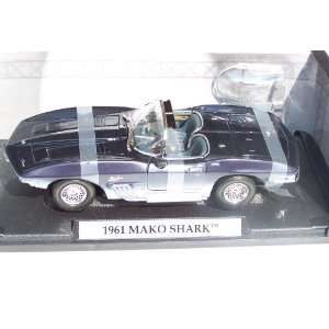 1961 Chevrolet Corvette Mako Shark Motor Max 118 Scale  Toys & Games 